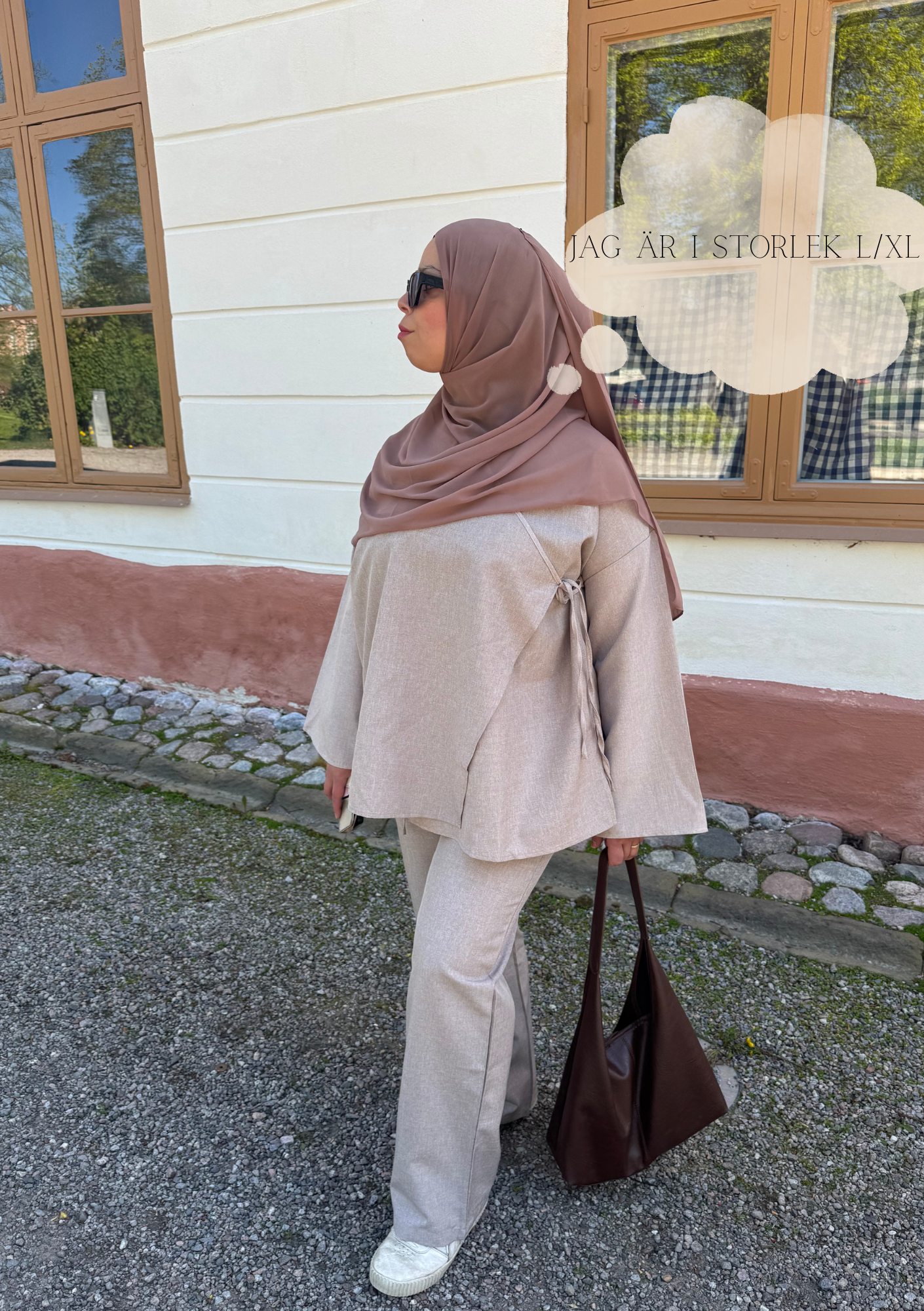 Linen Kimono Set- Kimono och byxa  (low stock)